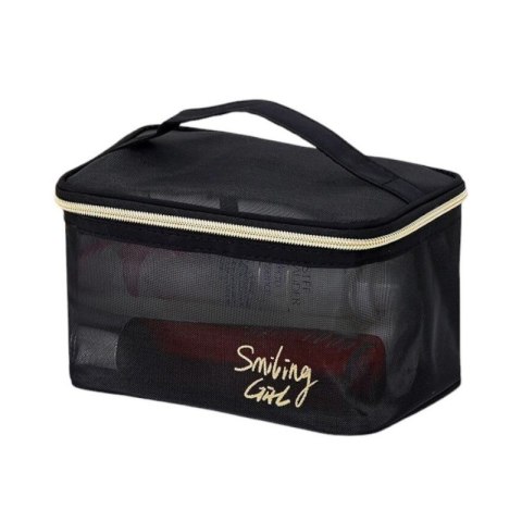 Kosmetyczka organizer na kosmetyki SMILING GIRL 22x15x12cm KS108 Kosmetyczka organizer na kosmetyki SMILING GIRL 22x15x12cm KS108