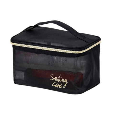 Kosmetyczka organizer na kosmetyki SMILING GIRL 22x15x12cm KS108 Kosmetyczka organizer na kosmetyki SMILING GIRL 22x15x12cm KS108
