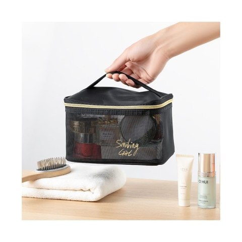 Kosmetyczka organizer na kosmetyki SMILING GIRL 22x15x12cm KS108 Kosmetyczka organizer na kosmetyki SMILING GIRL 22x15x12cm KS108