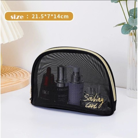 Kosmetyczka organizer na kosmetyki SMILING GIRL 22x15x7cm KS110 Kosmetyczka organizer na kosmetyki SMILING GIRL 22x15x7cm KS110