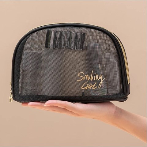 Kosmetyczka organizer na kosmetyki SMILING GIRL 22x15x7cm KS110 Kosmetyczka organizer na kosmetyki SMILING GIRL 22x15x7cm KS110