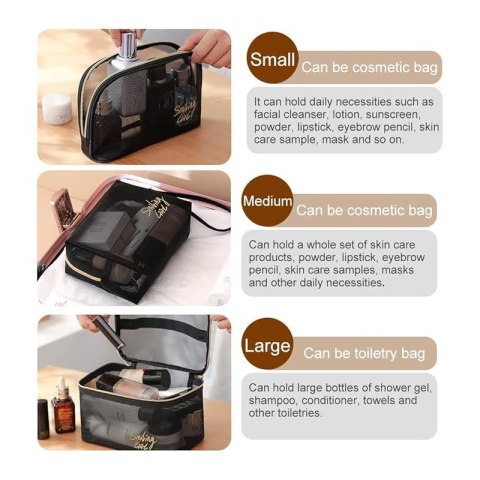 Kosmetyczka organizer na kosmetyki SMILING GIRL 22x15x7cm KS110 Kosmetyczka organizer na kosmetyki SMILING GIRL 22x15x7cm KS110