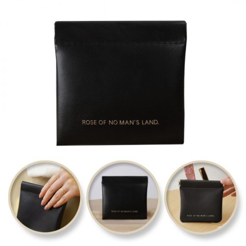 Organizer na wkładki higieniczne, elegancka saszetka do torebki, ekoskóra ORM34CZ Organizer na wkładki higieniczne, elegancka saszetka do torebki, ekoskóra ORM34CZ