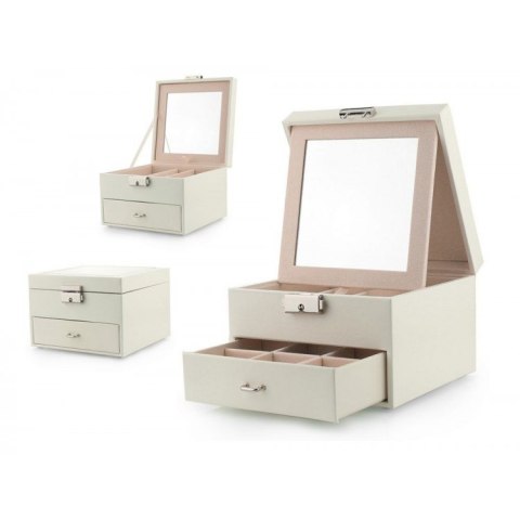 Szkatułka kuferek etui organizer na biżuterię PD148B Szkatułka kuferek etui organizer na biżuterię PD148B