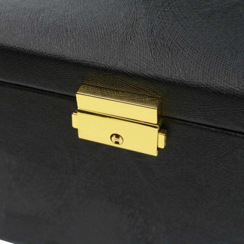 Szkatułka na biżuterię kuferek etui organizer pudełko PD102CZ Szkatułka na biżuterię kuferek etui organizer pudełko PD102CZ
