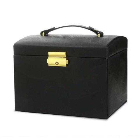 Szkatułka na biżuterię kuferek etui organizer pudełko PD102CZ Szkatułka na biżuterię kuferek etui organizer pudełko PD102CZ