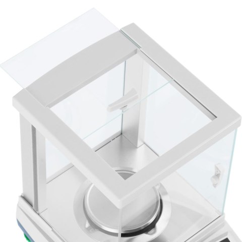 Waga laboratoryjna analityczna ze szklaną osłoną panelem dotykowym LCD 300 g / 0.001 g Waga laboratoryjna analityczna ze szklaną osłoną panelem dotykowym LCD 300 g / 0.001 g