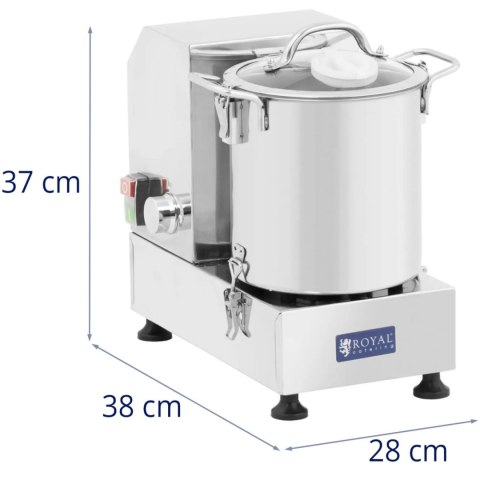 Kuter gastronomiczny do siekania mieszania 3200 obr./min 6 l 1200 W Kuter gastronomiczny do siekania mieszania 3200 obr./min 6 l 1200 W