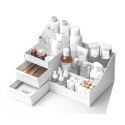 Organizer na kosmetyki biały 25,5x15,5x11,5 cm CB15B