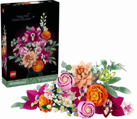 10342 - LEGO The Botanical Collection - Piękny bukiet różowych kwiatów 10342 - LEGO The Botanical Collection - Piękny bukiet różowych kwiatów
