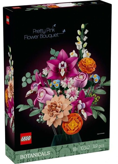 10342 - LEGO The Botanical Collection - Piękny bukiet różowych kwiatów 10342 - LEGO The Botanical Collection - Piękny bukiet różowych kwiatów