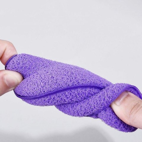 Gąbeczka do mycia twarzy na mokro, delikatny peeling 6,5x11cm 2 szt GB19 Gąbeczka do mycia twarzy na mokro, delikatny peeling 6,5x11cm 2 szt GB19