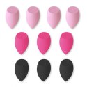 Zestaw 10 gąbeczek do makijażu FUSCHIA GB16