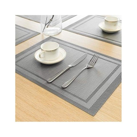 Wodoodporna podkładka na stół 30x45 cm prostokątna szara MP34S Wodoodporna podkładka na stół 30x45 cm prostokątna szara MP34S
