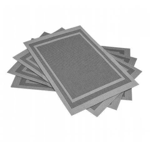Wodoodporna podkładka na stół 30x45 cm prostokątna szara MP34S Wodoodporna podkładka na stół 30x45 cm prostokątna szara MP34S