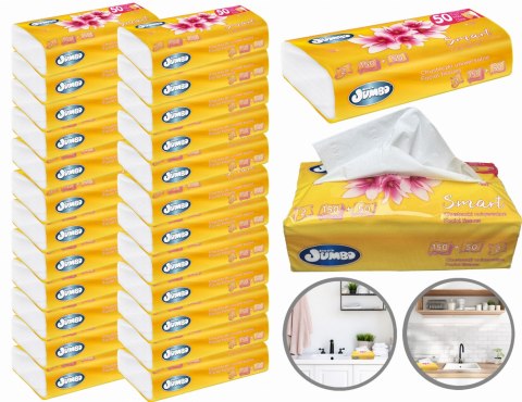 Chusteczki uniwersalne 200 szt. SŁONIK JUMBO SMART folia 2W - 25 op. Chusteczki uniwersalne 200 szt. SŁONIK JUMBO SMART folia 2W - 25 op.