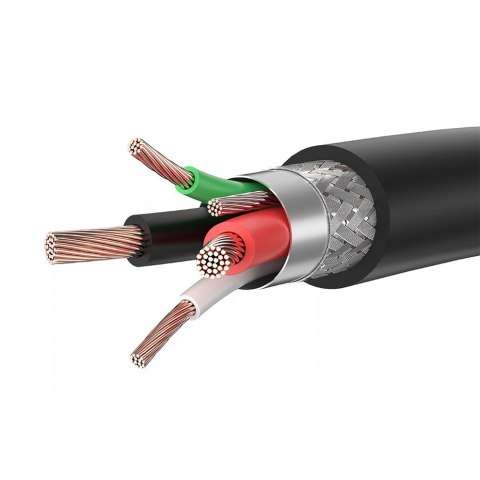 Kabel przewód do drukarki USB - USB Typ B 3m czarny Kabel przewód do drukarki USB - USB Typ B 3m czarny