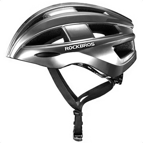 Kask rowerowy MTB z wbudowanymi diodami LED USB czerwone światło szary Kask rowerowy MTB z wbudowanymi diodami LED USB czerwone światło szary