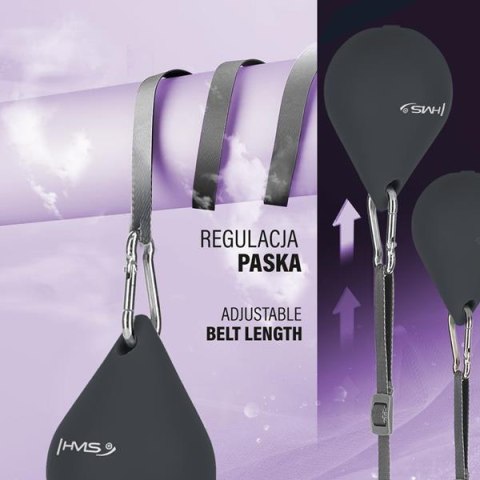 HHM15 HULA HOP BLACK Z MAGNESEM I OBCIĄŻNIKIEM + LICZNIK HMS HHM15 HULA HOP BLACK Z MAGNESEM I OBCIĄŻNIKIEM + LICZNIK HMS