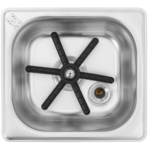 Myjka płuczka barowa ze zlewem do szklanek 20-110 mm STAL Myjka płuczka barowa ze zlewem do szklanek 20-110 mm STAL
