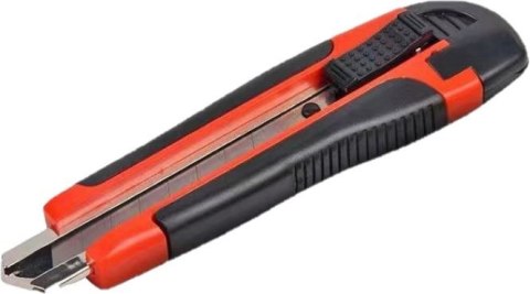 Nóż tapeciak łamany wysuwany do tapet 18MM SK-5 rączka TPR Nóż tapeciak łamany wysuwany do tapet 18MM SK-5 rączka TPR