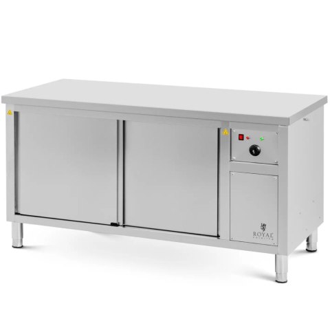 Szafa grzewcza podgrzewacz do talerzy 30-80 C 160 x 70 x 85 cm 2.4kW Szafa grzewcza podgrzewacz do talerzy 30-80 C 160 x 70 x 85 cm 2.4kW