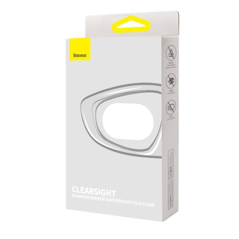 Folia ClearSight na lusterko boczne samochodu wodoodporna - 2 szt. Folia ClearSight na lusterko boczne samochodu wodoodporna - 2 szt.