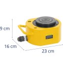 Siłownik cylinder hydrauliczny dwustronnego działania 78 mm 100 t