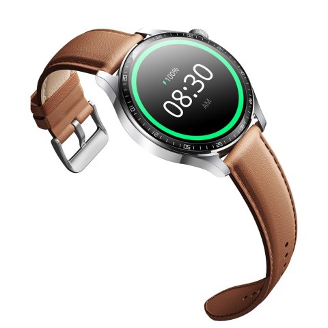 Smartwatch Classic Series JR-FC2 Pro z funkcją odbierania połączeń - srebrny Smartwatch Classic Series JR-FC2 Pro z funkcją odbierania połączeń - srebrny