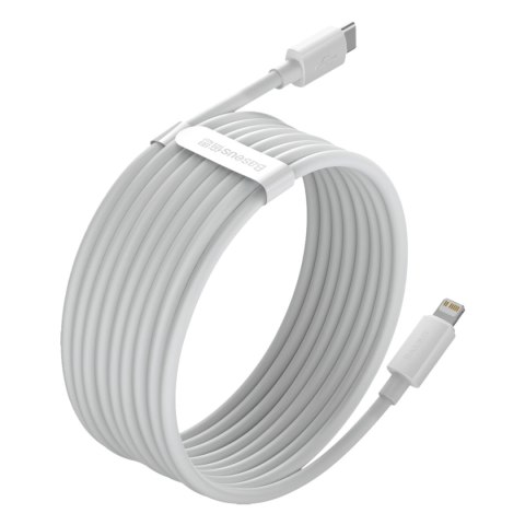 2x Kabel przewód Simple Wisdom iPhone Lightning - USB-C 20W 1.5 m - biały 2x Kabel przewód Simple Wisdom iPhone Lightning - USB-C 20W 1.5 m - biały