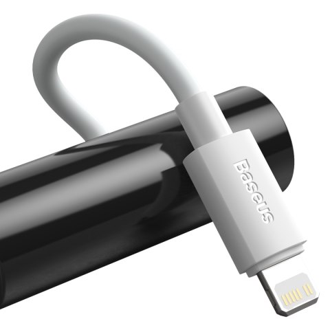 2x Kabel przewód Simple Wisdom iPhone Lightning - USB-C 20W 1.5 m - biały 2x Kabel przewód Simple Wisdom iPhone Lightning - USB-C 20W 1.5 m - biały