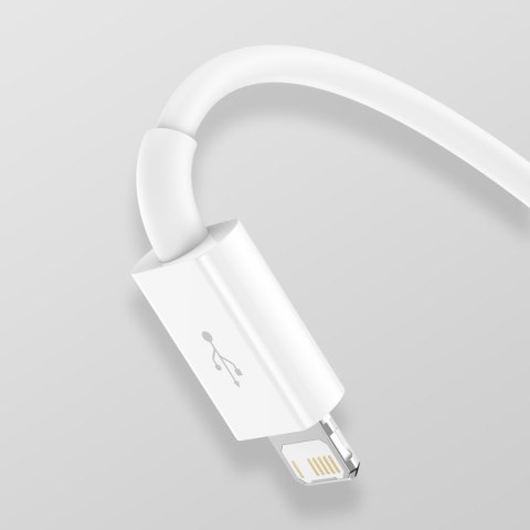 3w1 Kabel przewód Superior Series USB-A - USB-C / Lightning / micro USB 3.5A 1m - biały 3w1 Kabel przewód Superior Series USB-A - USB-C / Lightning / micro USB 3.5A 1m - biały