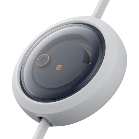 3w1 Kabel uniwersalny zwijany USB-C - Lightning / USB-C / micro USB 100W 1.1m - biały 3w1 Kabel uniwersalny zwijany USB-C - Lightning / USB-C / micro USB 100W 1.1m - biały