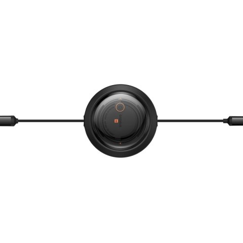 3w1 Kabel uniwersalny zwijany USB-C - Lightning / USB-C / micro USB 100W 1.1m - czarny 3w1 Kabel uniwersalny zwijany USB-C - Lightning / USB-C / micro USB 100W 1.1m - czarny