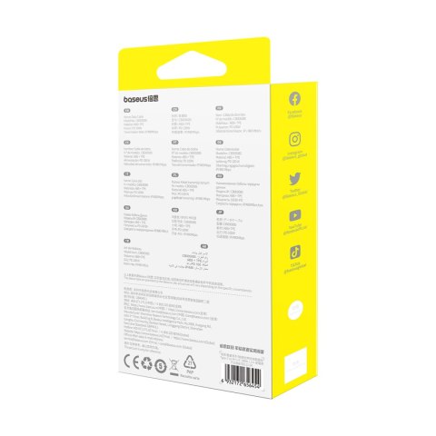 3w1 Kabel uniwersalny zwijany USB-C - Lightning / USB-C / micro USB 100W 1.1m - czarny 3w1 Kabel uniwersalny zwijany USB-C - Lightning / USB-C / micro USB 100W 1.1m - czarny