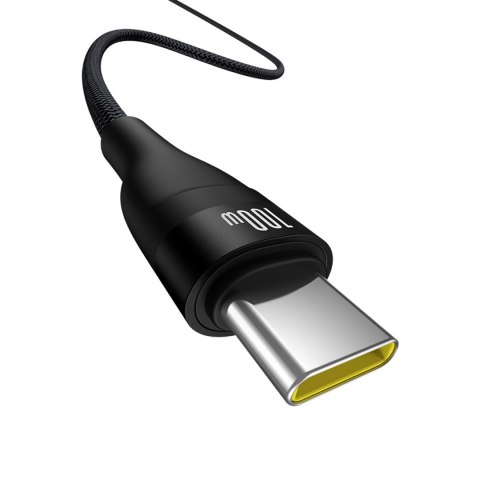 Kabel przewód Flash 2 USB-A - USB-C 100W 2m - czarny Kabel przewód Flash 2 USB-A - USB-C 100W 2m - czarny
