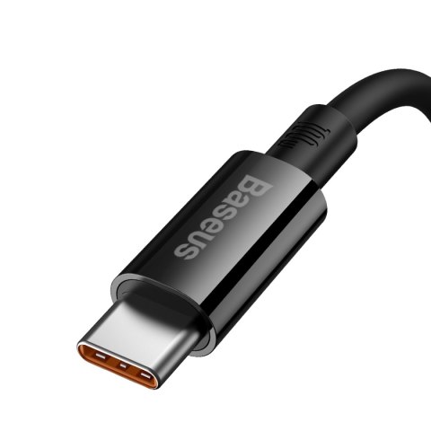 Kabel przewód Superior Series USB-A - USB-C 100W 2m - czarny Kabel przewód Superior Series USB-A - USB-C 100W 2m - czarny