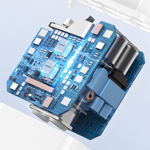 Ładowarka sieciowa USB-A 2.1A + kabel USB-A - microUSB - biała Ładowarka sieciowa USB-A 2.1A + kabel USB-A - microUSB - biała