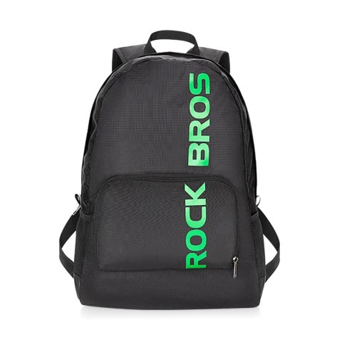 Plecak sportowy wodoodporny składany 46.5x38cm 18l - czarny Plecak sportowy wodoodporny składany 46.5x38cm 18l - czarny
