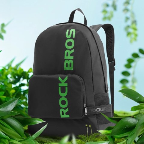 Plecak sportowy wodoodporny składany 46.5x38cm 18l - czarny Plecak sportowy wodoodporny składany 46.5x38cm 18l - czarny
