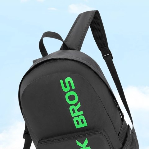 Plecak sportowy wodoodporny składany 46.5x38cm 18l - czarny Plecak sportowy wodoodporny składany 46.5x38cm 18l - czarny
