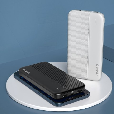 Powerbank 10000mAh 2x USB-A 5V 2A biały Powerbank 10000mAh 2x USB-A 5V 2A biały