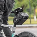 Torba rowerowa mocowana pod siodełko na zaczep szybkozłączke 1.8l - czarna