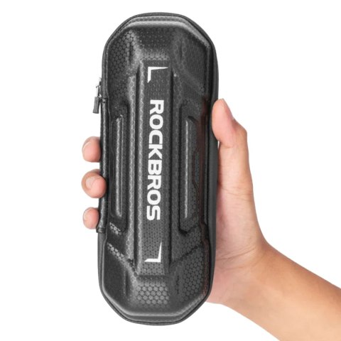 Torba rowerowa na narzędzia mocowana w uchwycie na bidon 0.65l - czarna Torba rowerowa na narzędzia mocowana w uchwycie na bidon 0.65l - czarna
