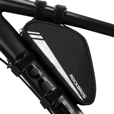 Torba rowerowa na narzędzia pompkę mocowana na ramę 0.7l - czarna Torba rowerowa na narzędzia pompkę mocowana na ramę 0.7l - czarna