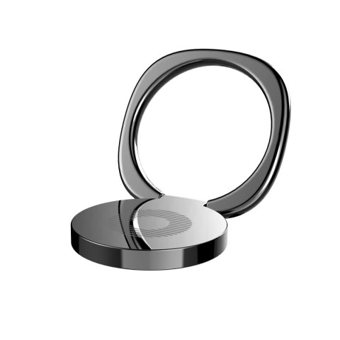 Uchwyt magnetyczny do telefonu na palec Privity Ring z funkcją stojaka - czarny Uchwyt magnetyczny do telefonu na palec Privity Ring z funkcją stojaka - czarny