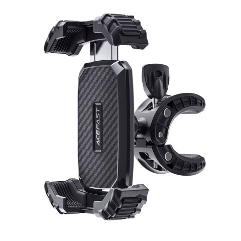 Uchwyt na telefon 4.5-6.7'' mocowany na kierownicę roweru motoru - czarny Uchwyt na telefon 4.5-6.7'' mocowany na kierownicę roweru motoru - czarny