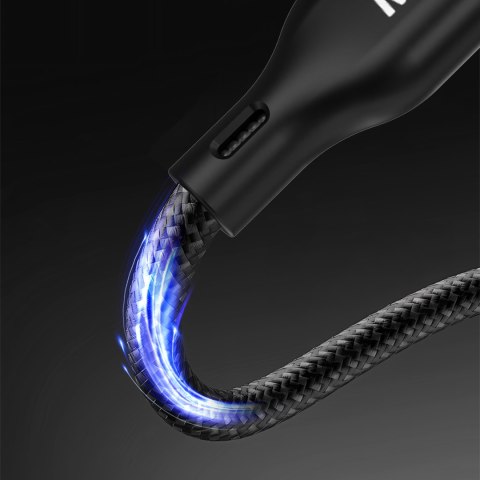 2w1 Kabel przewód z ładowarką do Apple Watch + wtyczka USB-C PD 60W - czarna 2w1 Kabel przewód z ładowarką do Apple Watch + wtyczka USB-C PD 60W - czarna