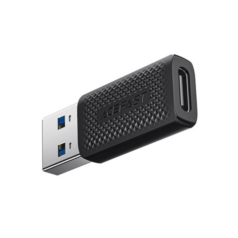 Adapter przejściówka USB-C do USB-A 3.0 (męski) 5Gb/s - czarny Adapter przejściówka USB-C do USB-A 3.0 (męski) 5Gb/s - czarny