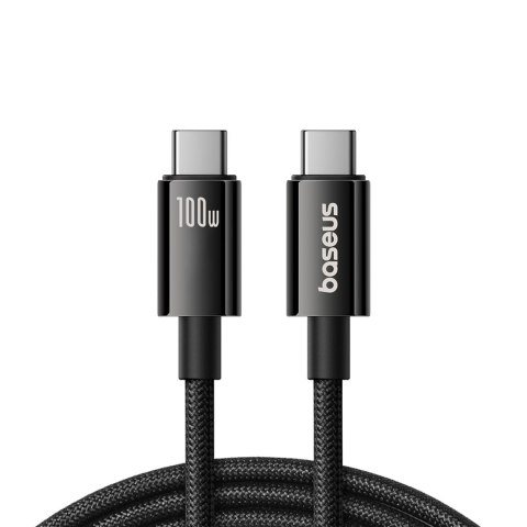Kabel przewód Tungsten Gold USB-C 100W 4K 20Gb/s 60Hz 1.5m - czarny Kabel przewód Tungsten Gold USB-C 100W 4K 20Gb/s 60Hz 1.5m - czarny